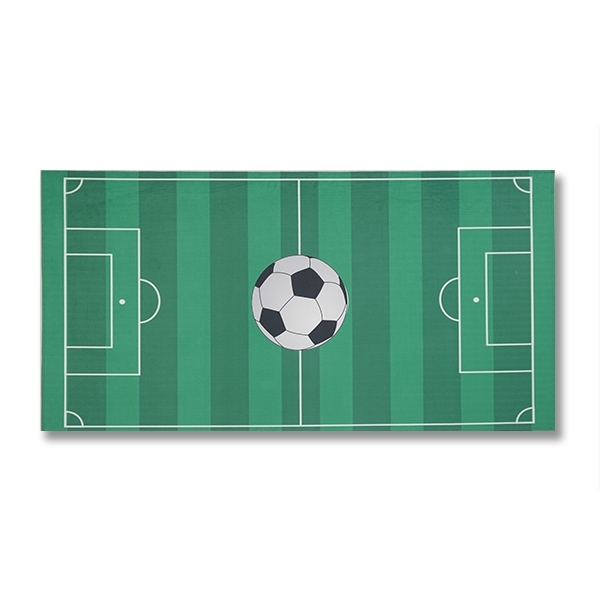 Tapete Infantil Campo De Futebol Com Bola-0,60 X 1,20 | Antid